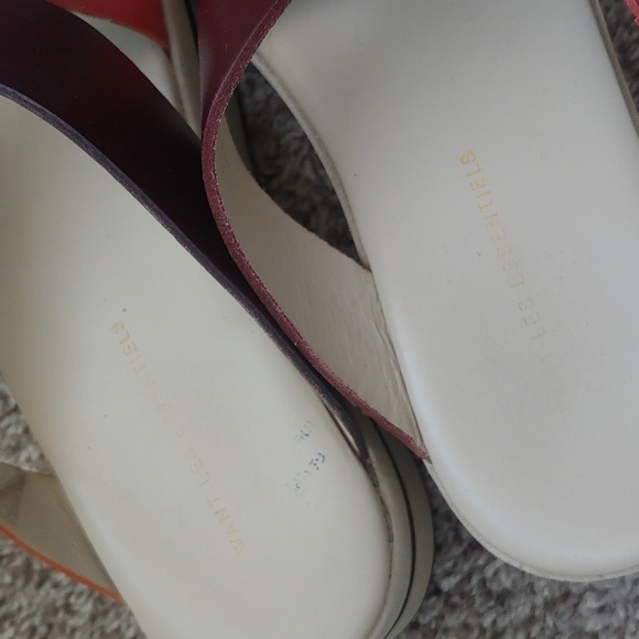 Want Les Essentials leather platform sandals - Picture 2 of 7